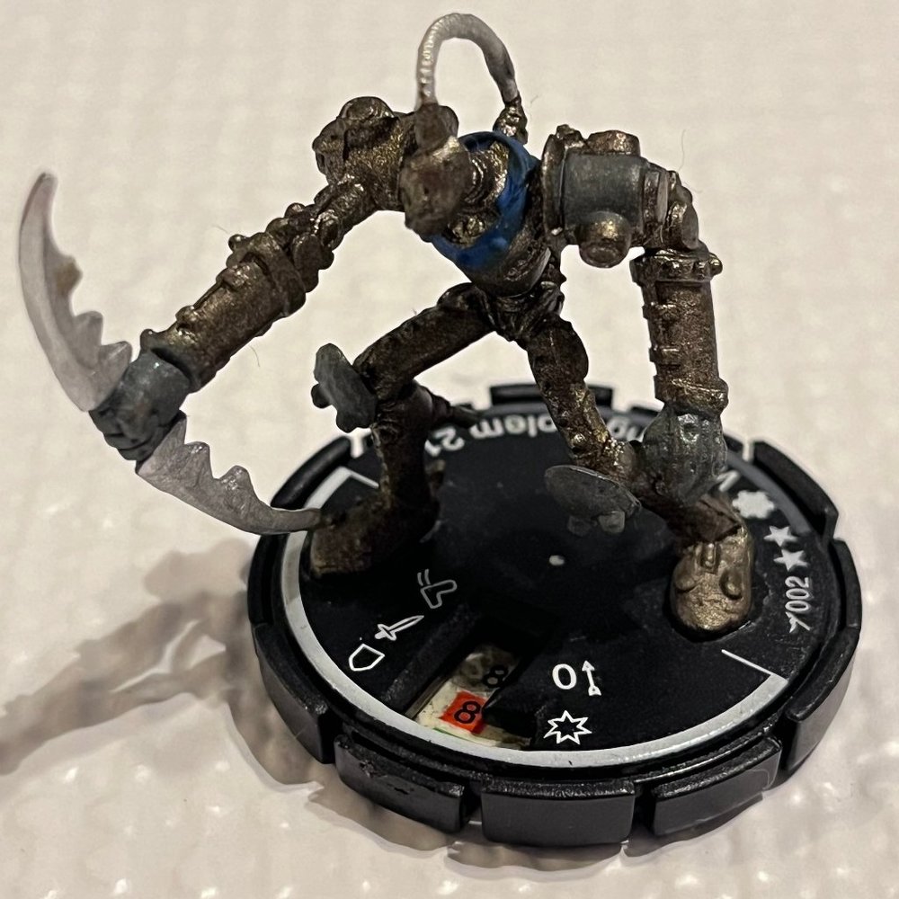 Mage Knight Limited Edition Shazardek Lancers Whirling Golem Figure - Picture 1 of 6